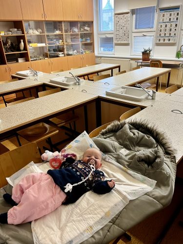 STELLINKA POPRVÉ V UČEBNĚ BIOLOGIE NA GHB (22. 12.)