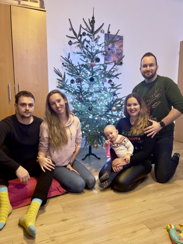 ADVENTNÍ NÁVŠTĚVA U NATÁLKY A MICHALA V BRNĚ (7. 12.)