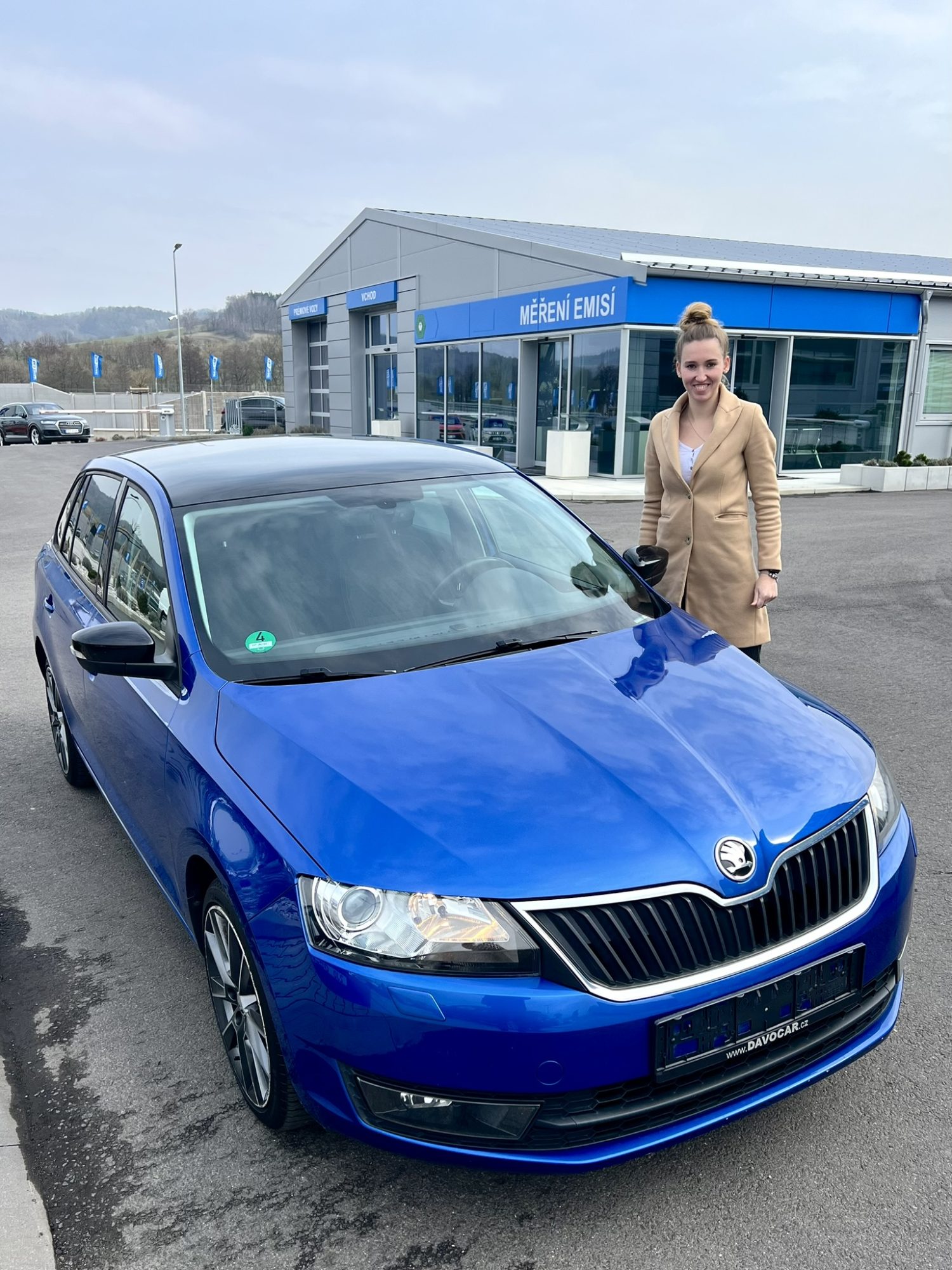 NATÁLKA KUPUJE V OLBRAMOVICÍCH SVÉ PRVNÍ AUTO (29. 3.)
